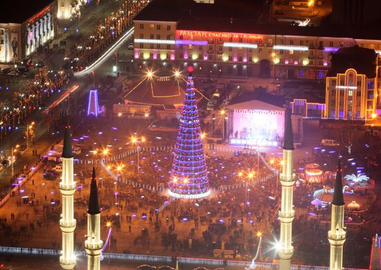 New Year celebrations in Moscow