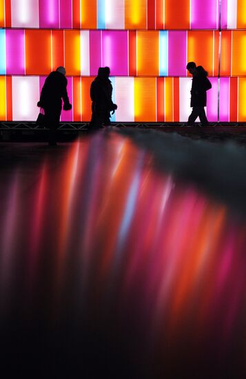 New Year celebrations in Moscow