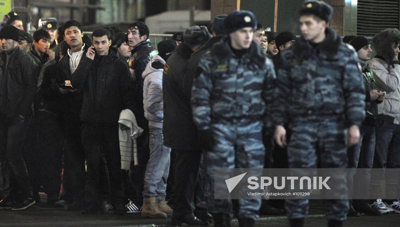 New Year celebrations in Moscow