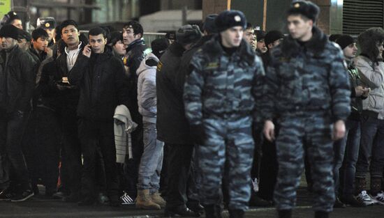 New Year celebrations in Moscow