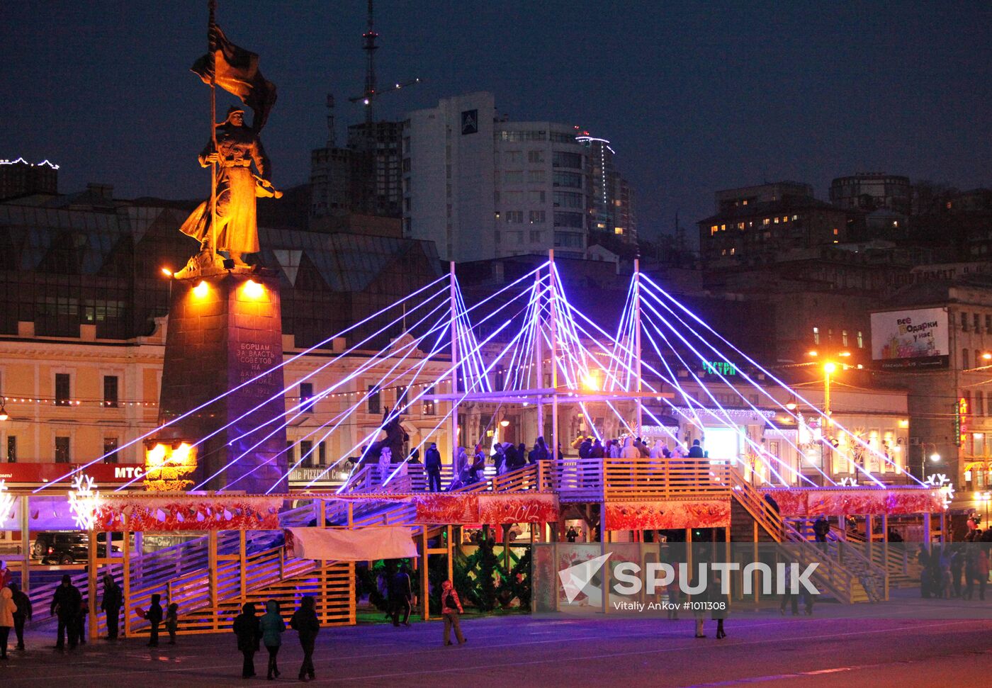 New Year celebrations in Moscow