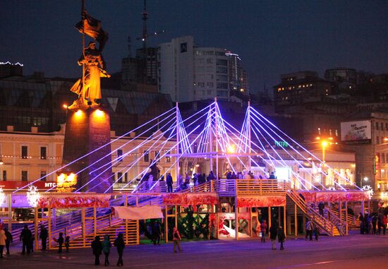 New Year celebrations in Moscow