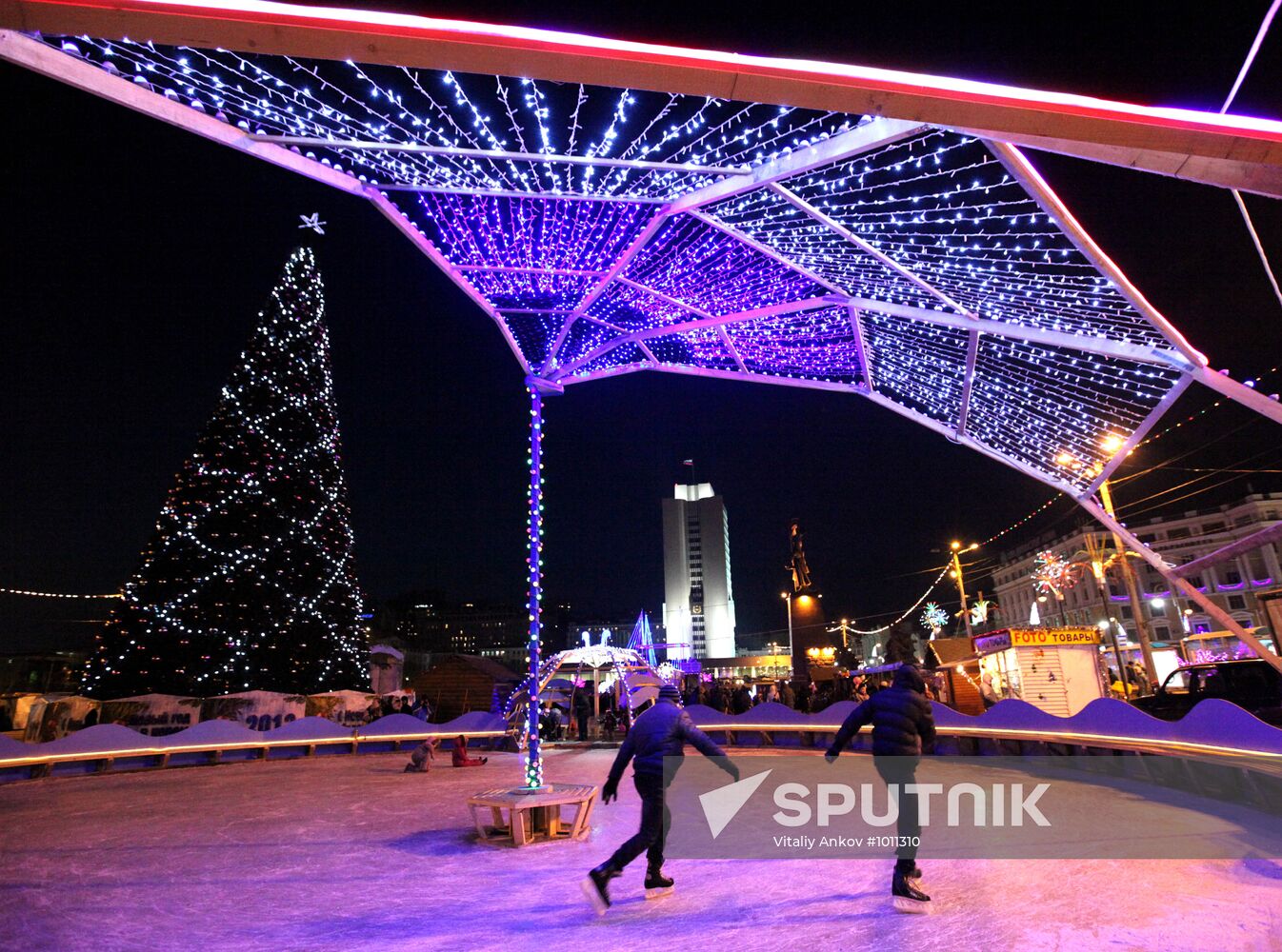 New Year celebrations in Moscow