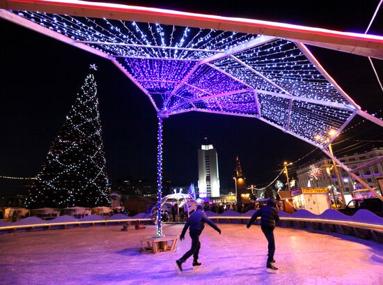 New Year celebrations in Moscow