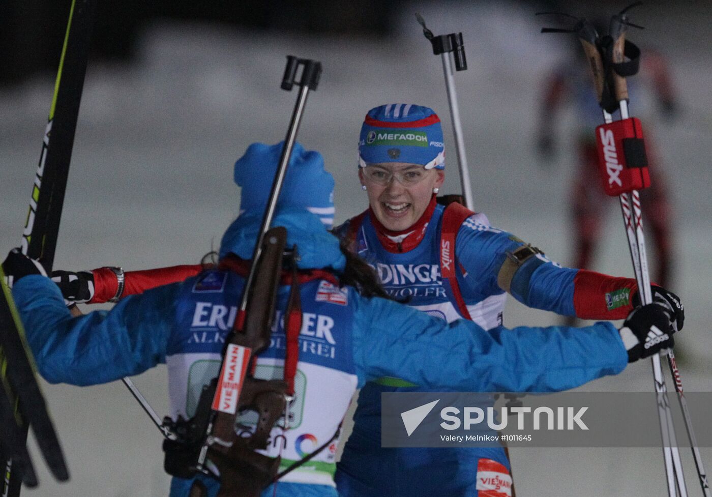 Fourth Biathlon World Cup: Women's relay