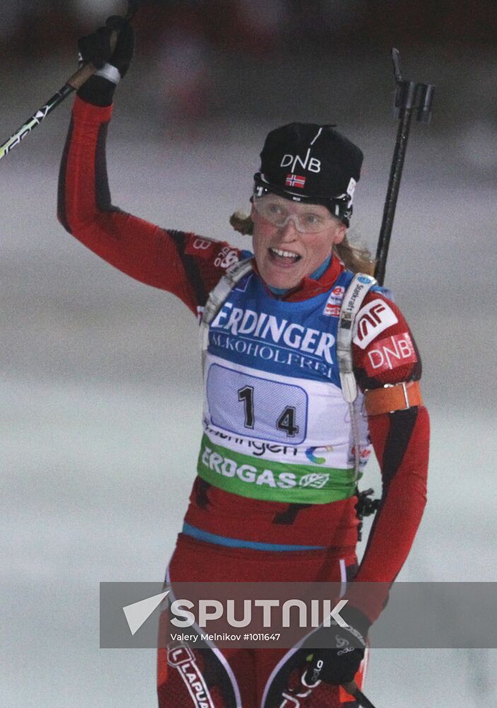 Fourth Biathlon World Cup: Women's relay