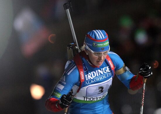 Fourth Biathlon World Cup: Women's relay