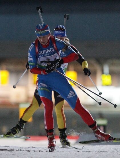 Fourth Biathlon World Cup: Women's relay