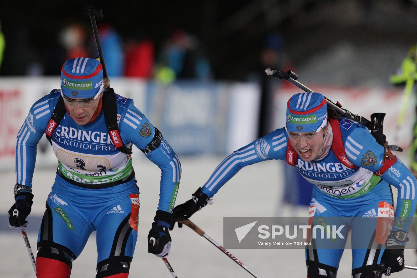 Fourth Biathlon World Cup: Women's relay