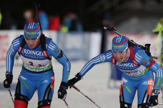 Fourth Biathlon World Cup: Women's relay