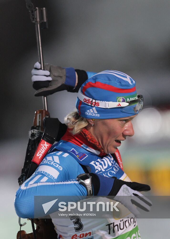 Fourth Biathlon World Cup: Women's relay