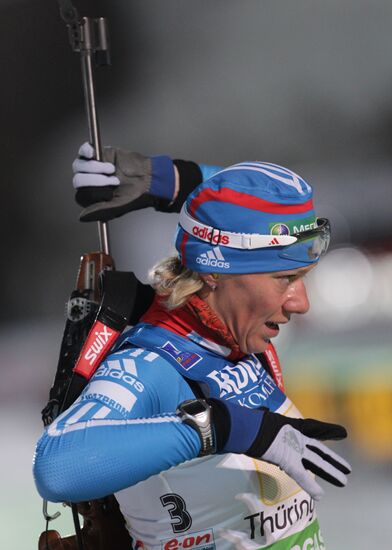 Fourth Biathlon World Cup: Women's relay