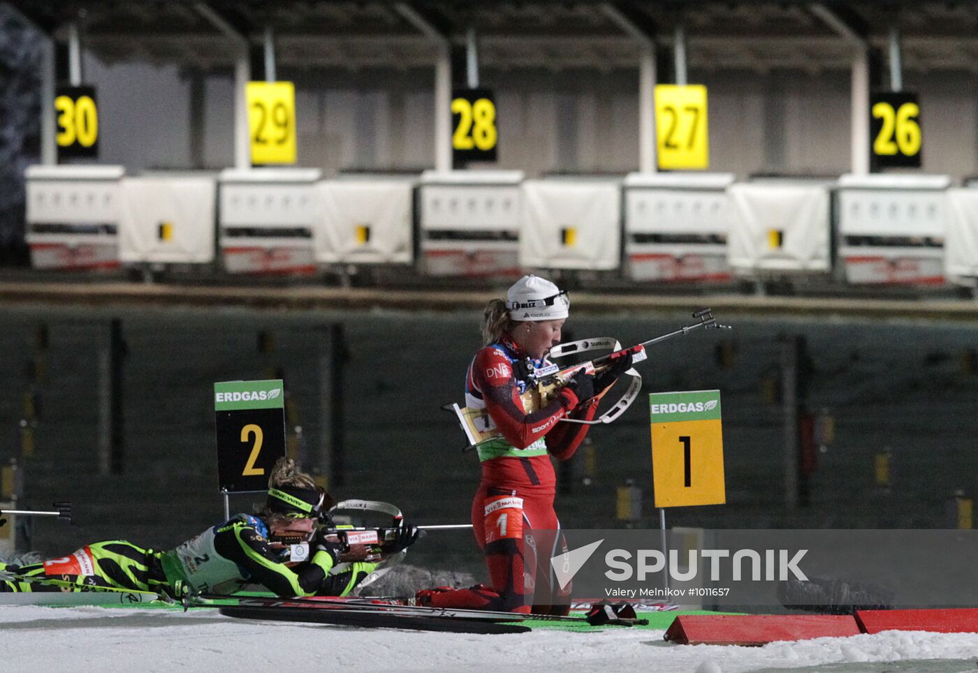 Fourth Biathlon World Cup: Women's relay