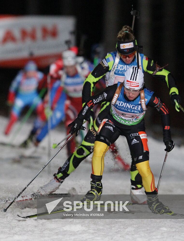 Fourth Biathlon World Cup: Women's relay