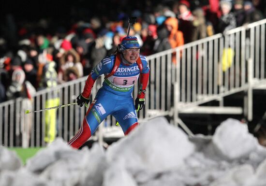 Fourth Biathlon World Cup: Women's relay