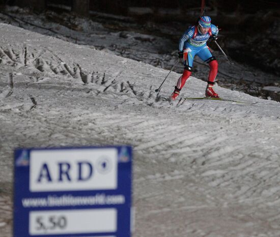 Fourth Biathlon World Cup: Women's relay