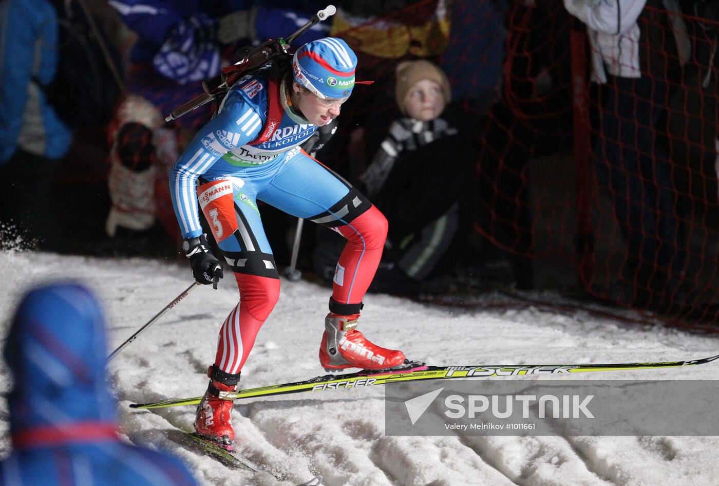 Fourth Biathlon World Cup: Women's relay