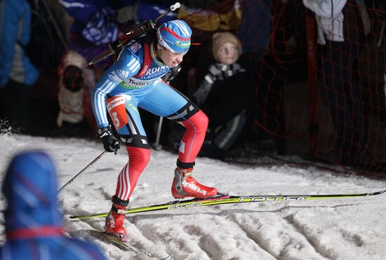 Fourth Biathlon World Cup: Women's relay