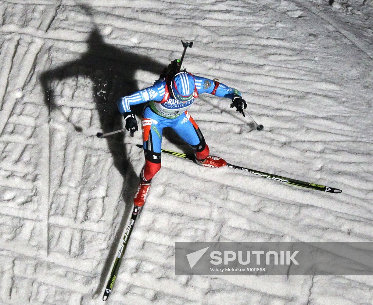 Fourth Biathlon World Cup: Women's relay