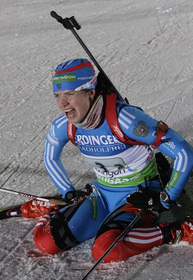 Fourth Biathlon World Cup: Women's relay