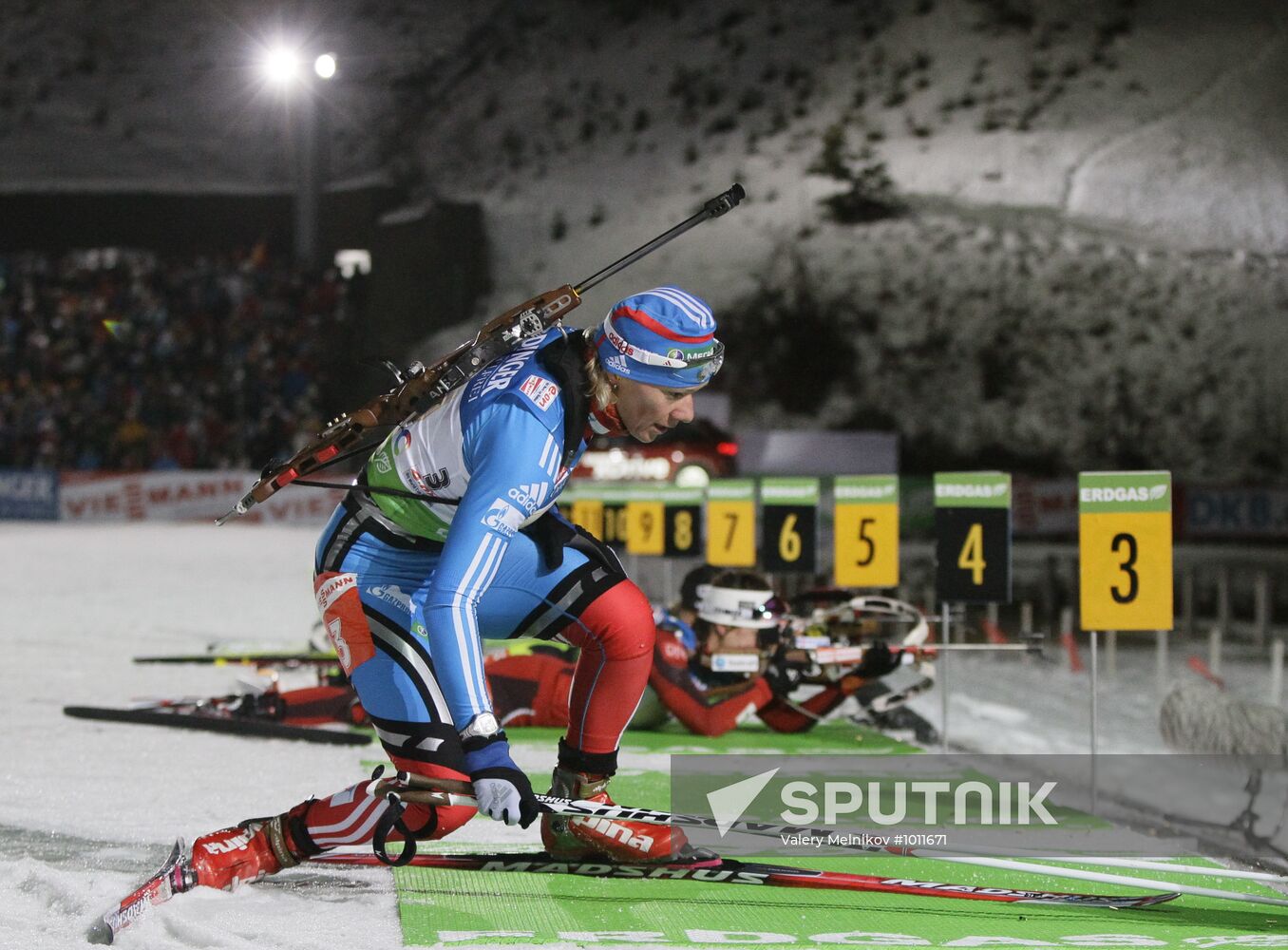 Fourth Biathlon World Cup: Women's relay