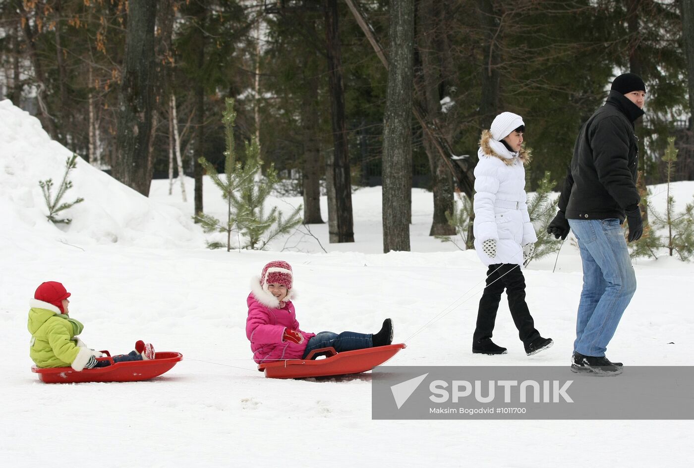 Winter entertainment in Kazan