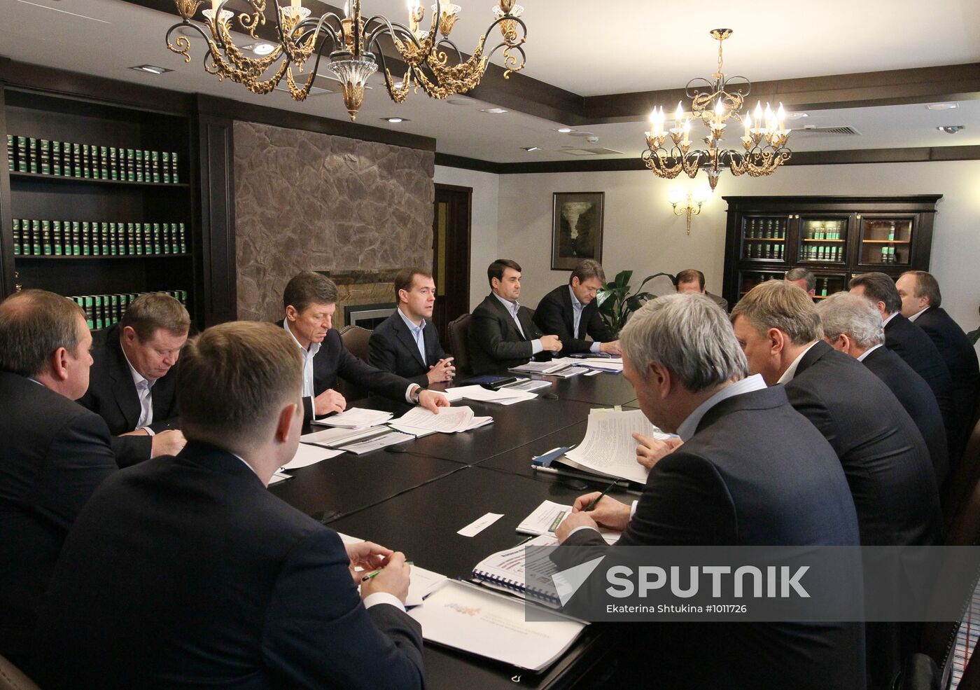 Meeting on construction of facilities for 2014 Sochi Olympics