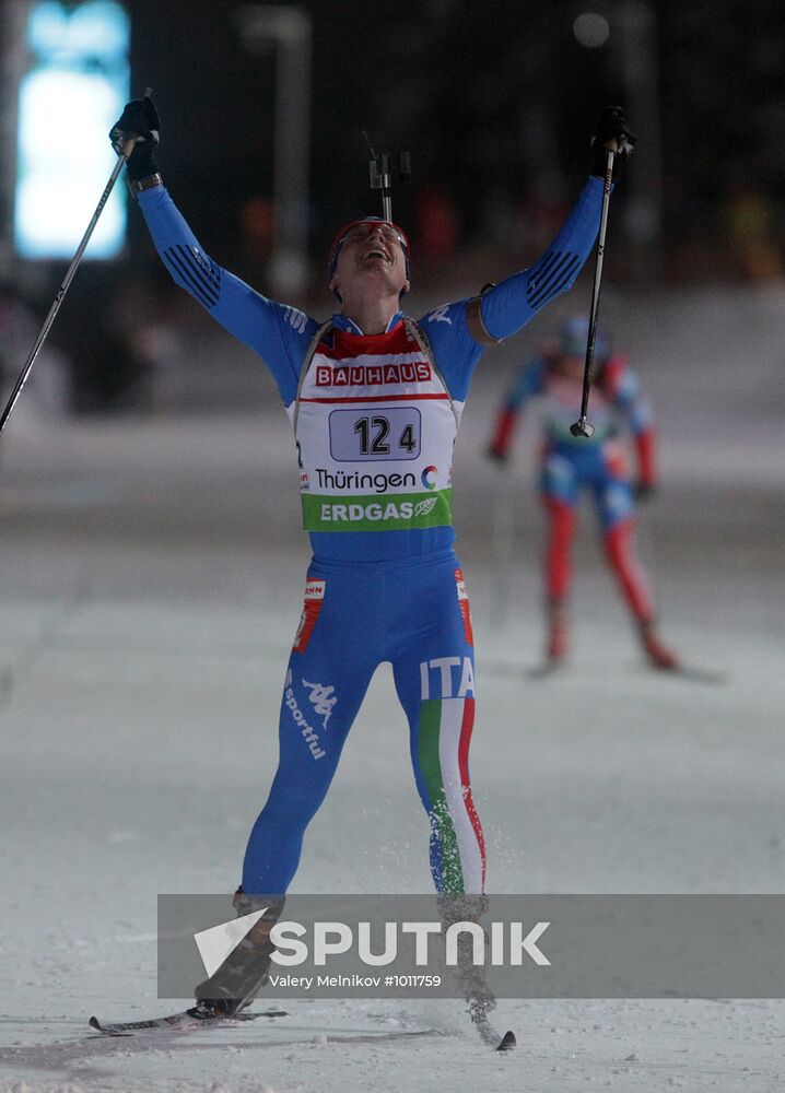 Fourth Biathlon World Cup: Men's relay