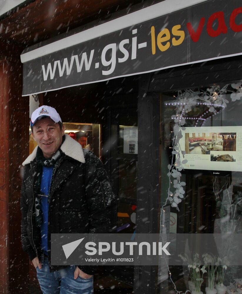Winter holiday at Courchevel ski resort