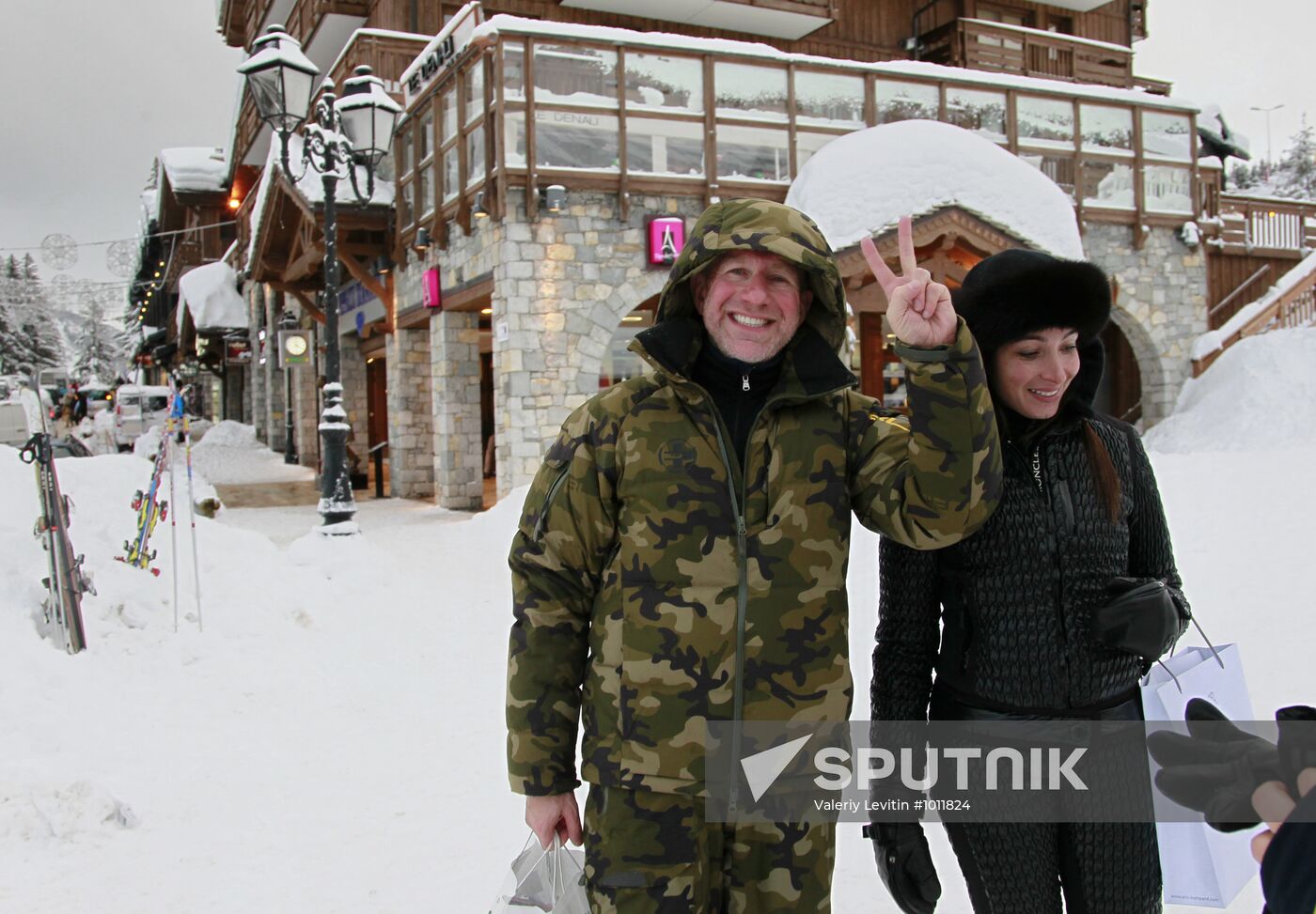 Winter holiday at Courchevel ski resort