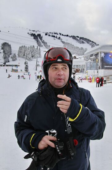 Winter holiday at Courchevel ski resort