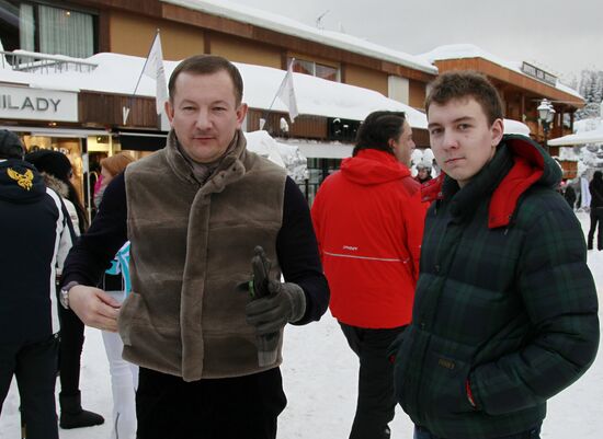 Winter holiday at Courchevel ski resort