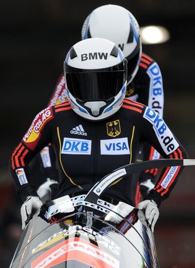 Bobsleigh. World Cup. Fourth Round. Two Women Bobs