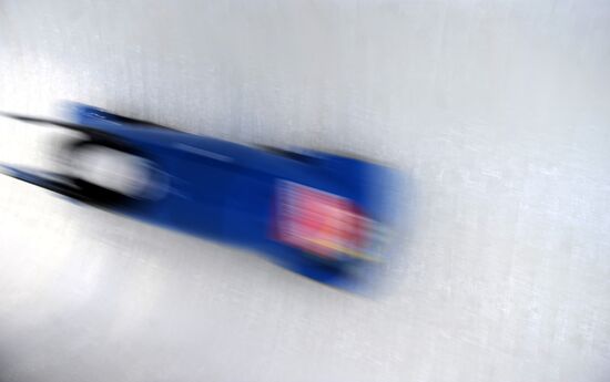 Bobsleigh. World Cup. Fourth Round. Two Women Bobs