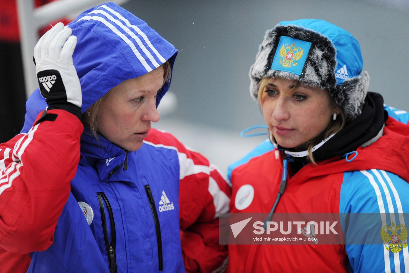 Bobsleigh. World Cup. Fourth Round. Two Women Bobs