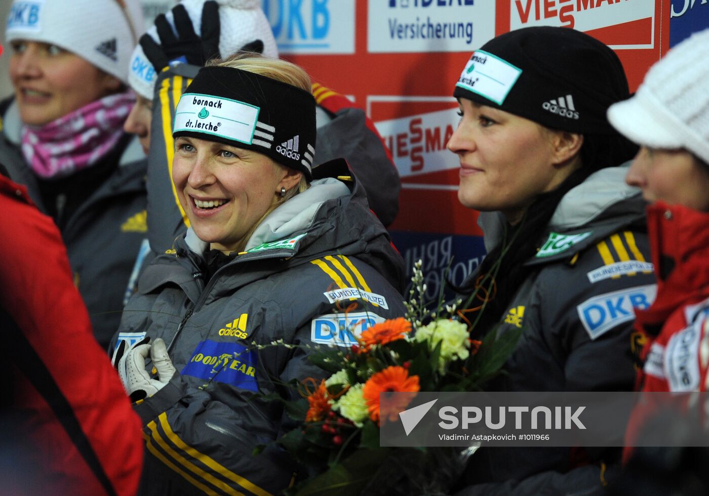 Bobsleigh. World Cup. Fourth Round. Two Women Bobs