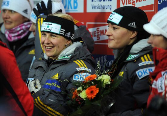 Bobsleigh. World Cup. Fourth Round. Two Women Bobs