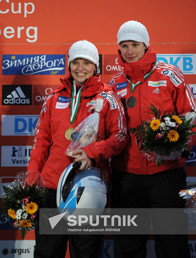 Bobsleigh. World Cup. Fourth Round. Two Women Bobs