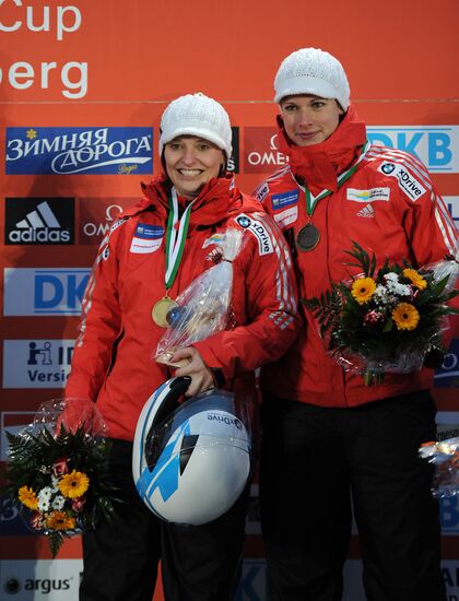 Bobsleigh. World Cup. Fourth Round. Two Women Bobs
