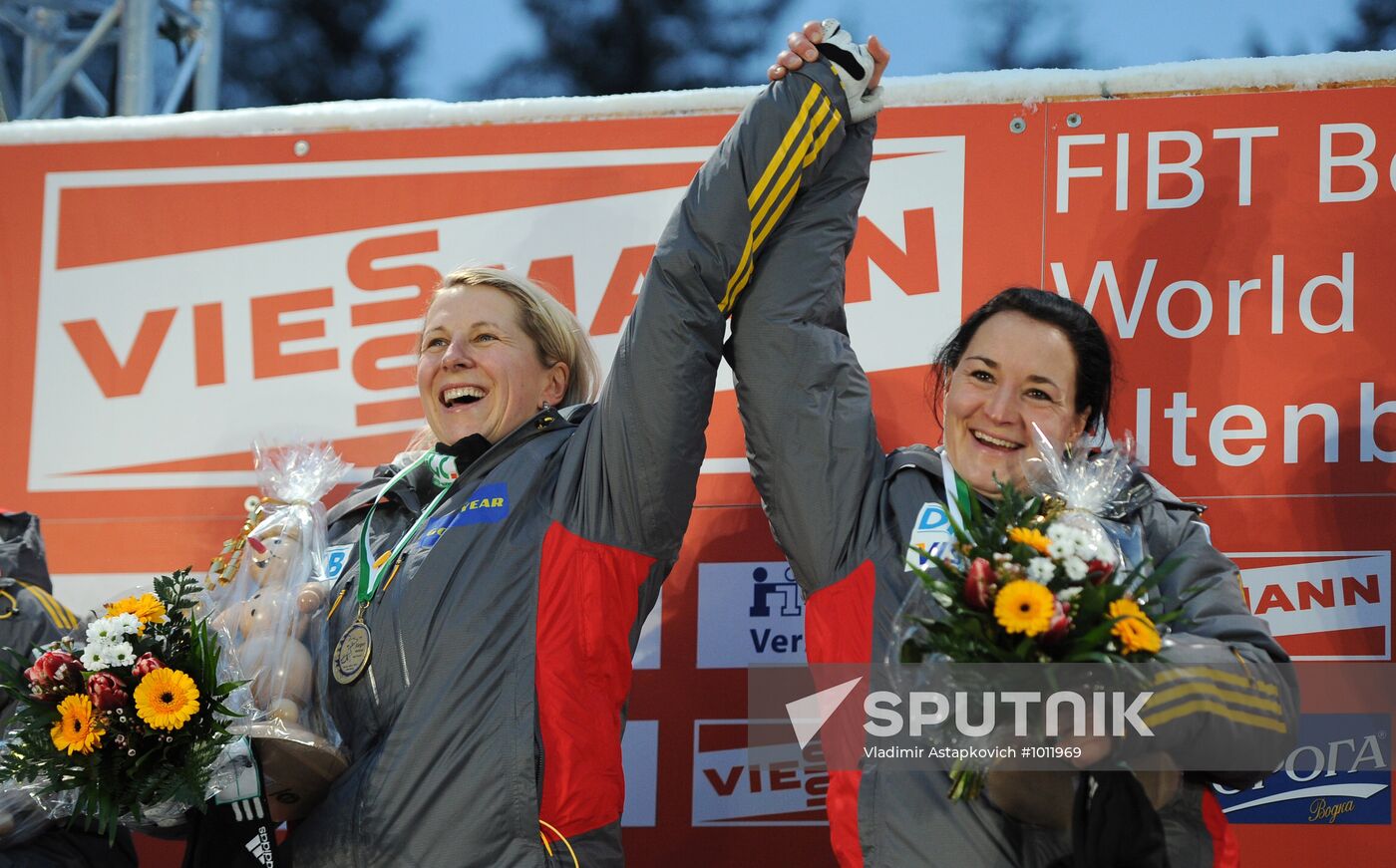 Bobsleigh. World Cup. Fourth Round. Two Women Bobs