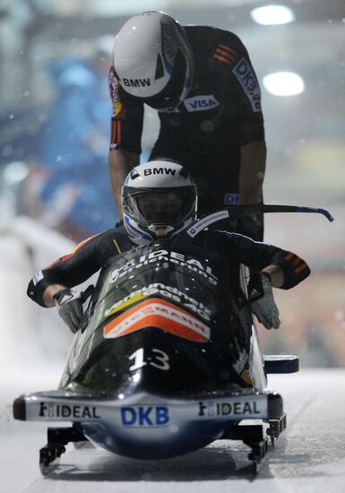 Bobsleigh World Cup: Fourth stage, men's pairs