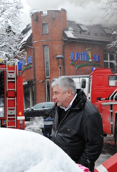 Blast in Elvidora restaurant in Moscow