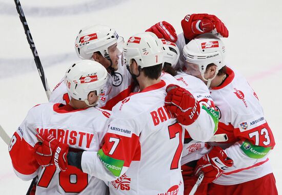 Ice Hockey. KHL. Atlant vs. Spartak