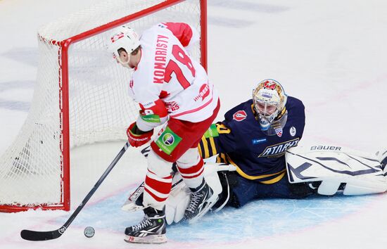 Ice Hockey. KHL. Atlant vs. Spartak