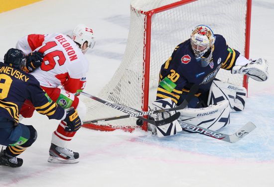Ice Hockey. KHL. Atlant vs. Spartak