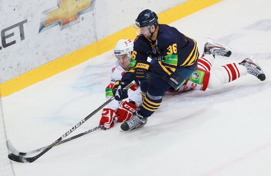 Ice Hockey. KHL. Atlant vs. Spartak