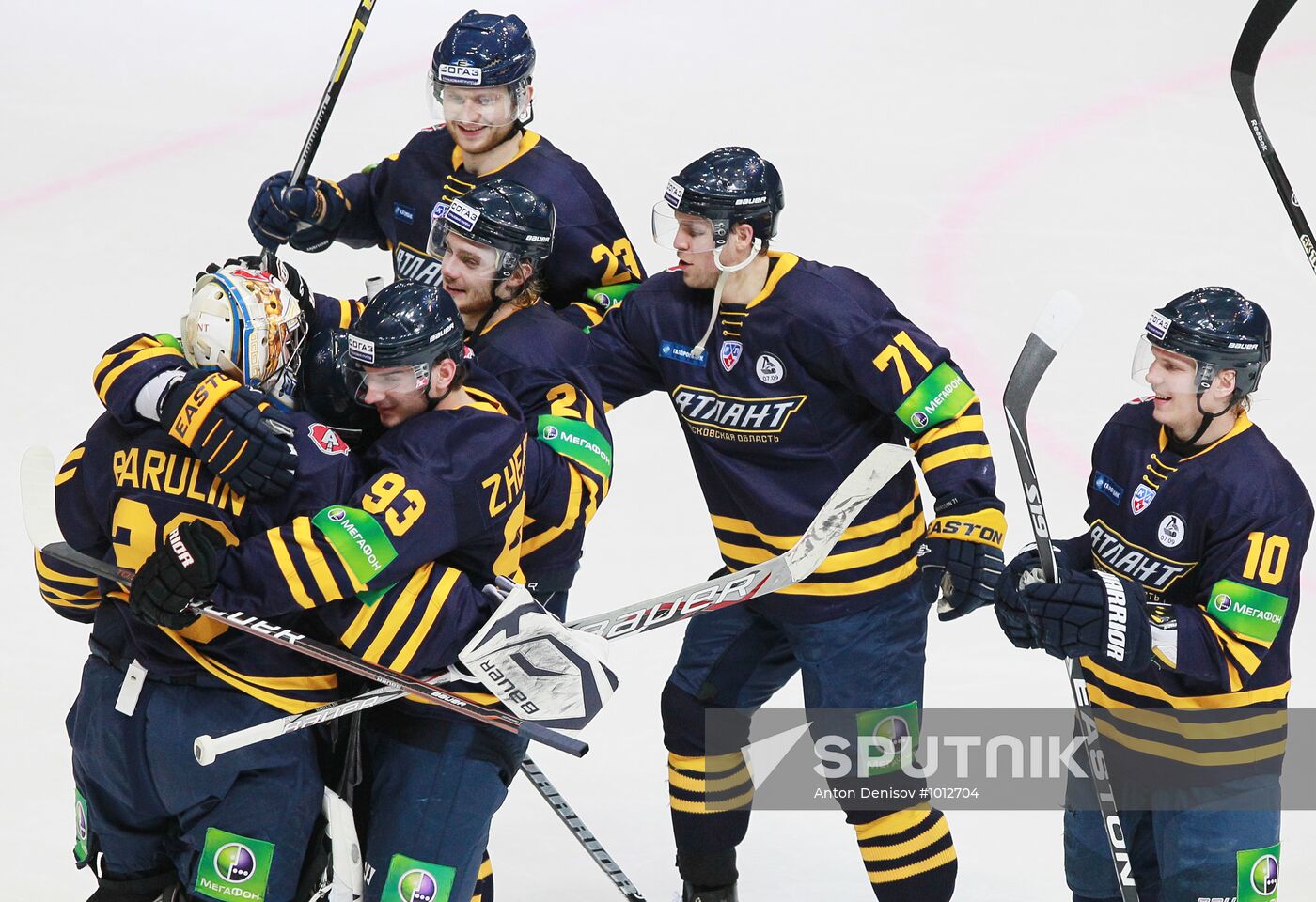 Ice Hockey. KHL. Atlant vs. Spartak