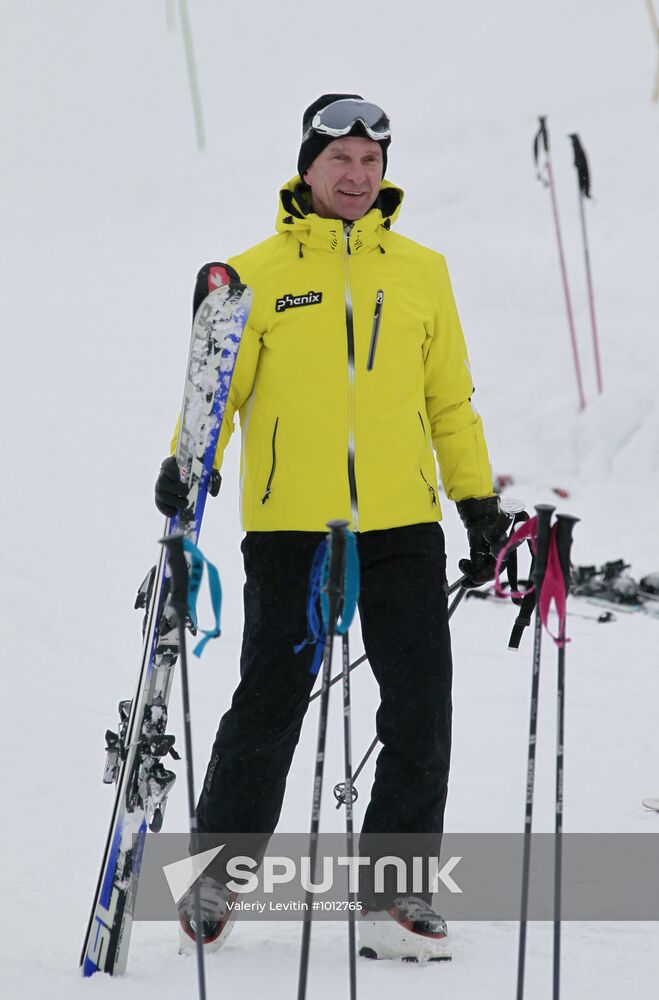 Winter holiday in Courchevel mountain ski resort