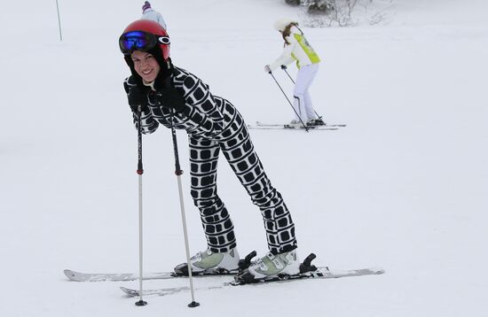 Winter holiday in Courchevel mountain ski resort