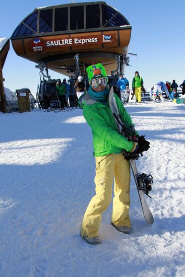 Winter holiday in Courchevel mountain ski resort